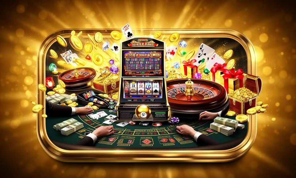 Mobile casino lobby